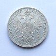 Austria 1 vereinsthaler, 1858. Ag.