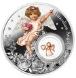 2$ ANIOŁ STRÓŻ, Komunia Chrzest srebrna moneta, 2 dolary Niue 2024