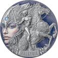 2000 CFA WALKIRIA Valkyrie FEMINA BELLATOR 2oz Ag999