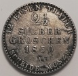 2½ srebrnego grosza Fryderyk Wilhelm IV 1850 Prusy A 