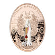 JAJO PELIKANOWE Faberge 2 dolary Ag999 56,56g NOWOŚĆ