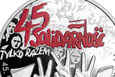 10 zł 45. rocznica powstania NSZZ „Solidarność” 2025