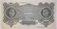 2 banknoty 10000 Marek Polskich 1922 rok seria H numery po sobie