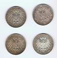 Niemcy -- Saksonia  3 marki 1913 rok Wieża