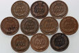 120. USA, zestaw 10 x cent 1898-1907, Indianin, Indian Head Cent