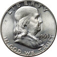 USA, 1/2 dolara 1963 D, Benjamin Franklin