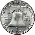 USA, 1/2 dolara 1963 D, Benjamin Franklin