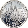 13. Polska, III RP, 10 złotych 2000, 1000 Lat Wrocławia