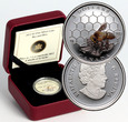 53. Kanada, Elżbieta II, 3 dolary 2013, Pszczoła, #JP