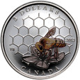 53. Kanada, Elżbieta II, 3 dolary 2013, Pszczoła, #JP