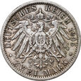 Niemcy, Prusy, Wilhelm II, 2 marki 1905 A