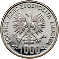 102. Polska, PRL, 1000 złotych 1985, Wiewiórka, PRÓBA, #PL