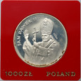 9. Polska, PRL, 1000 złotych 1982, Jan Paweł II, PRÓBA