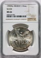 Meksyk, 1 onza 1990 Mo, Libertad, NGC MS66