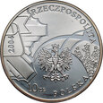 86. Polska, III RP, 10 złotych 2004, 85 lat Policji