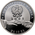 331. Polska, III RP, 10 złotych 2005, Jan Paweł II, #T