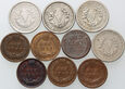 126. USA, zestaw 10 monet z lat 1889-1919