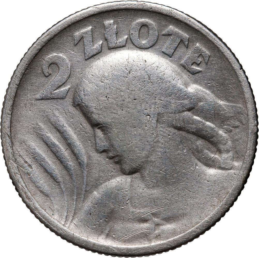 215. Polska, II RP, 2 złote 1924, Żniwiarka, Paryż