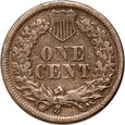341. USA, 1 cent 1861, Indianin