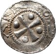 Niemcy, Saksonia, Otto III 983-1002, denar, Moguncja