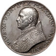 Watykan, Pius XI, srebrny medal z XII roku pontyfikatu (1933)