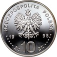 18. Polska, III RP, 10 złotych 1998, Igrzyska Olimpijskie Nagano