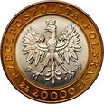 26. Polska, III RP, 20000 złotych 1991, 225 Lat Mennicy Warszawskiej