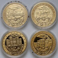 Polska, III RP, 4 x medal, Zamki i Pałace Europy
