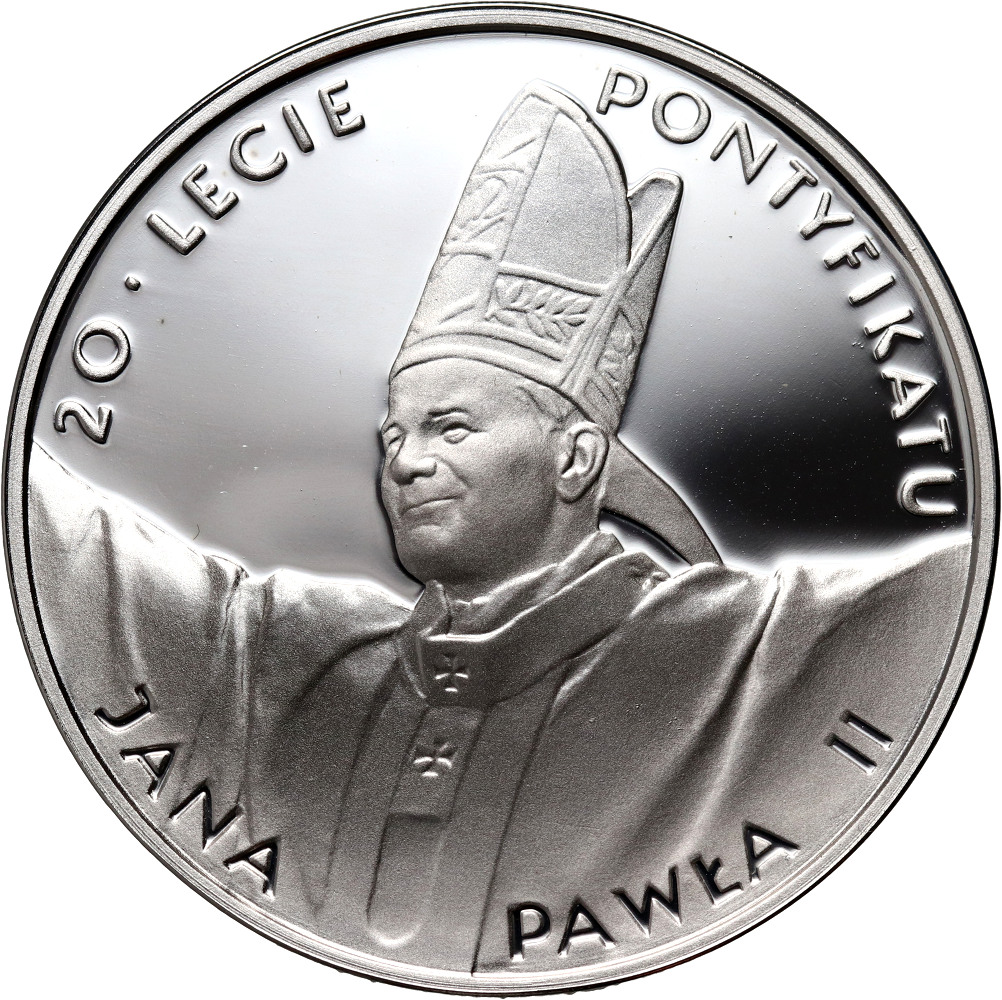 20. Polska, III RP, 10 złotych 1998, Jan Paweł II