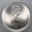 200. Kanada, Elżbieta II, 5 dolarów 1974, Olimpiada Montreal 1976