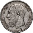 Belgia, Leopold II, 5 franków 1873