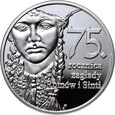 130. Polska, III RP, 10 złotych 2019, Zagłada Romów i Sinti