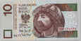 Polska, III RP, 10 złotych 1994, seria AA 