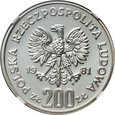 Polska, PRL, 200 złotych 1981, Władysław I Herman