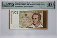 156. Polska, III RP, 20 złotych 2009, Juliusz Słowacki, PMG 67EPQ