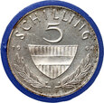 8. Austria, 5 szylingów 1964
