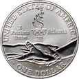 169. USA, zestaw 3 monet 1995, Olimpiada Atlanta 1996, PROOF