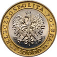 73. Polska, III RP, 20000 złotych 1991, 225 Lat Mennicy Warszawskiej