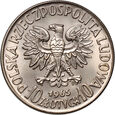 Polska, PRL, 10 złotych 1965, VII Wieków Warszawy, PRÓBA