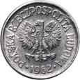 106. Polska, PRL,10 groszy 1962, rzadki rocznik
