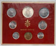 Watykan, zestaw 8 monet 1975, Anno XIII, Paweł VI