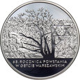 Polska, III RP, 20 złotych 2008, Powstanie w Getcie, #TP