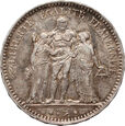 Francja, 5 franków 1875 A, Herkules