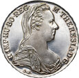 26. Austria, Maria Teresa, talar 1780 SF, Nowe Bicie