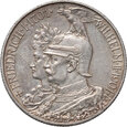 Niemcy, Prusy, Wilhelm II, 2 marki 1901, 200-lecie Prus, #SB