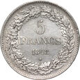 Belgia, Leopold I, 5 franków 1848, Bruksela