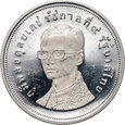 Tajlandia, Rama IX, 100 batów 2517 (1974), Jeleń, WWF