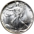 USA, dolar 1987, Liberty, 1 Oz Ag999