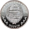 17. Korea Północna, 1000 won 2006, Olimpiada Pekin 2008