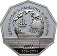 50. Polska, III RP, 10 złotych 2006, 100-lecie SGH w Warszawie